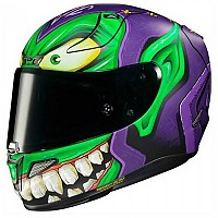 [해외]HJC RPHA 11 Green Goblin Marvel MC48SF Full Face Helmet 9139491235 Green / Purple