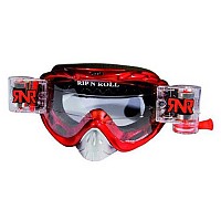 [해외]Rip N Roll Bril Hybrid Goggles With Roll Off System 9139474733 Red