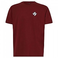 [해외]오클리 APPAREL Palms B1B Short Sleeve Crew Neck T-Shirt 9138590783 Iron Red HTHR