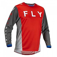 [해외]FLY MX Kinetic Fuel Long Sleeve T-Shirt 9139470079 Red / Grey
