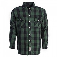 [해외]WEST COAST CHOPPERS Flannel Aramidic Lining Long Sleeve Shirt 9139488712 Green / Black