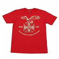 [해외]WEST COAST CHOPPERS Gold Standard Short Sleeve T-Shirt 9139488716 Red