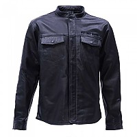 [해외]WEST COAST CHOPPERS OG Leather Long Sleeve Shirt 9139488775 Black
