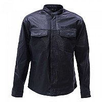 [해외]WEST COAST CHOPPERS OG Perforated Leather Long Sleeve Shirt 9139488778 Black