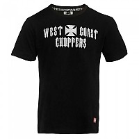 [해외]WEST COAST CHOPPERS Script Short Sleeve T-Shirt 9139488800 Black