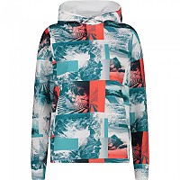 [해외]CMP 후드티 Sweat Fix Hood 32E4066 4139208179 Campari / Deep Lake