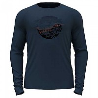 [해외]오들로 Merino 200 Sunrise Long Sleeve T-Shirt 4139294318 Blue Wing Teal