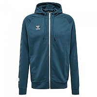 [해외]험멜 Move Grid Cotton 풀지퍼 스웨트셔츠 7139451511 Deep Teal