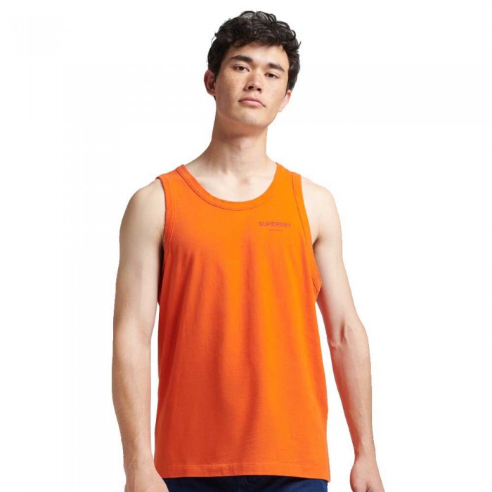 [해외]슈퍼드라이 Code 코어 Sport 민소매 티셔츠 139498201 Orange