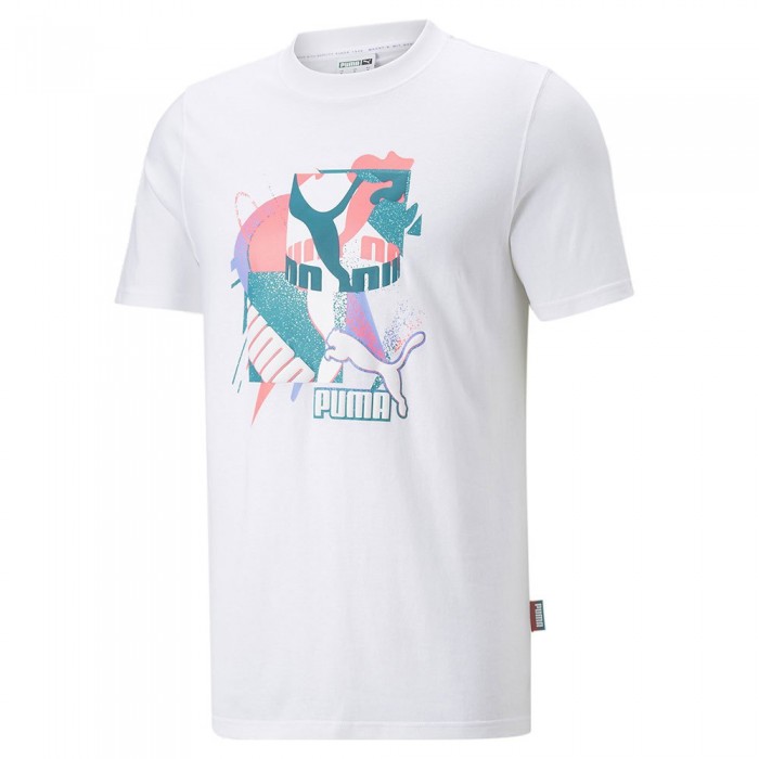 [해외]푸마 SELECT FandOlympique Marseille Graphic T-Shirt Puma White