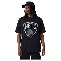 [해외]뉴에라 NBA Os Outline Mesh Brooklyn Nets 반팔 티셔츠 139215507 Black