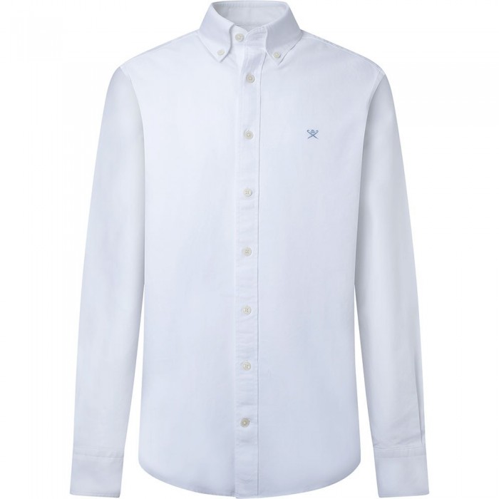 [해외]해켓 긴 소매 셔츠 Washed Oxford 139324177 White