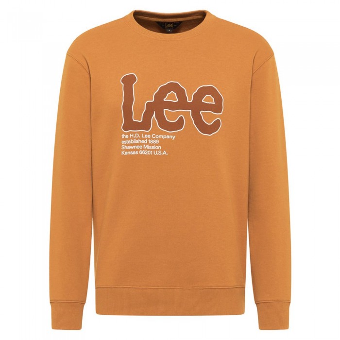 [해외]LEE Seasonal Logo 스웨트셔츠 139421636 Caramel