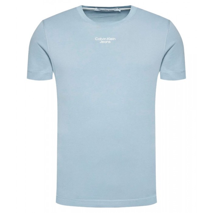 [해외]캘빈클라인 J30J320595 Short Sleeve T-Shirt Iceland Blue
