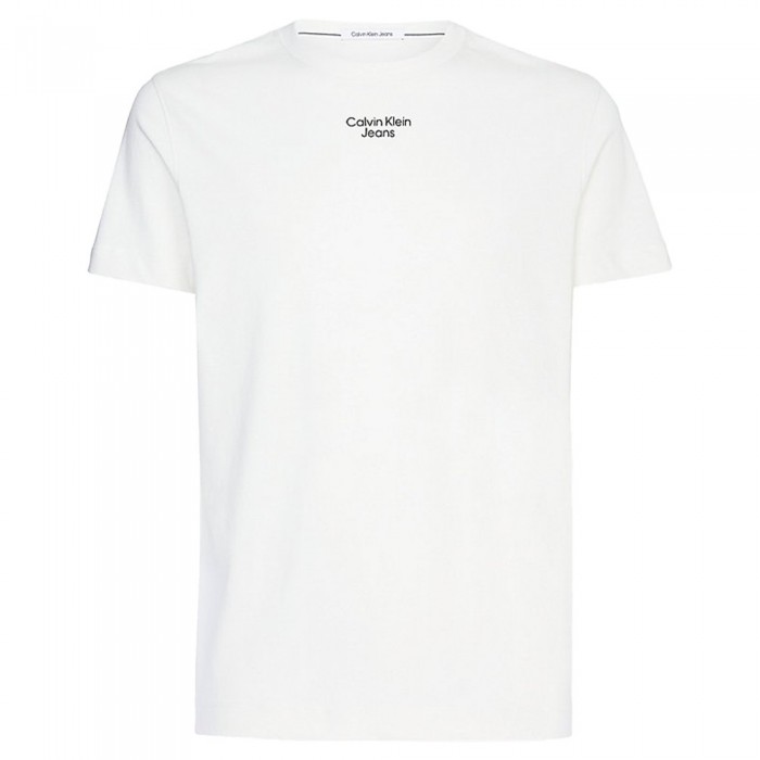 [해외]캘빈클라인 J30J320595 Short Sleeve T-Shirt Ivory