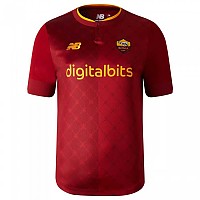 [해외]뉴발란스 AS Roma 22/23 Junior Short Sleeve T-Shirt Home Refurbished 3139523460 Multicolor