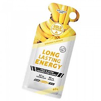 [해외]GOLD NUTRITION Long Lasting 40g Banana Energy Gels 3138960038 White / Yellow