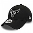 [해외]뉴에라 NBA Chicago Bulls Essential Outline 9Forty 캡 3137427654 Black