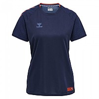 [해외]험멜 Pro Grid Training Short Sleeve T-Shirt 3139458485 Maritime Blue / Surf The Web