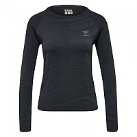 [해외]험멜 Ongrid Long Sleeve T-Shirt Seamless 3139475213 Jet Black / Forged Iron