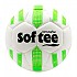 [해외]SOFTEE 축구공 Hybrid Max 3138710553 White / Green Fluor