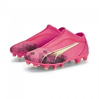 [해외]푸마 Ultra Match Ll FG/AG Football Boots 3139004254 Fiery Coral / Fizzy Light / Puma Black