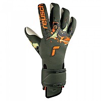 [해외]로이쉬 Pure Contact Gold X AdaptiveFlex Goalkeeper Gloves 3139393552 Desert Green / Shocking Orange