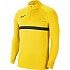 [해외]나이키 Dri FiAcademy Drill 긴팔 티셔츠 3137983370 Tour Yellow / Black / Anthracite / Black