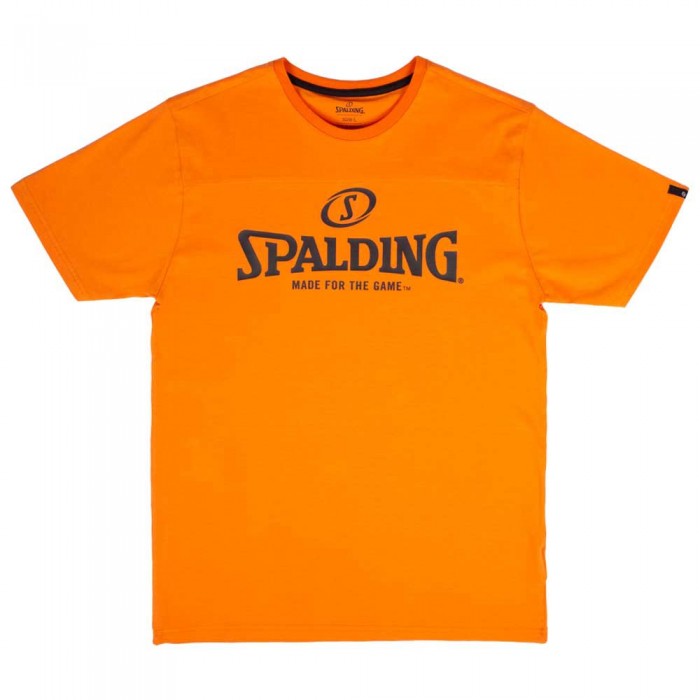 [해외]스팔딩 Essential 로고 반팔 티셔츠 3139275785 Orange Ochre / Black