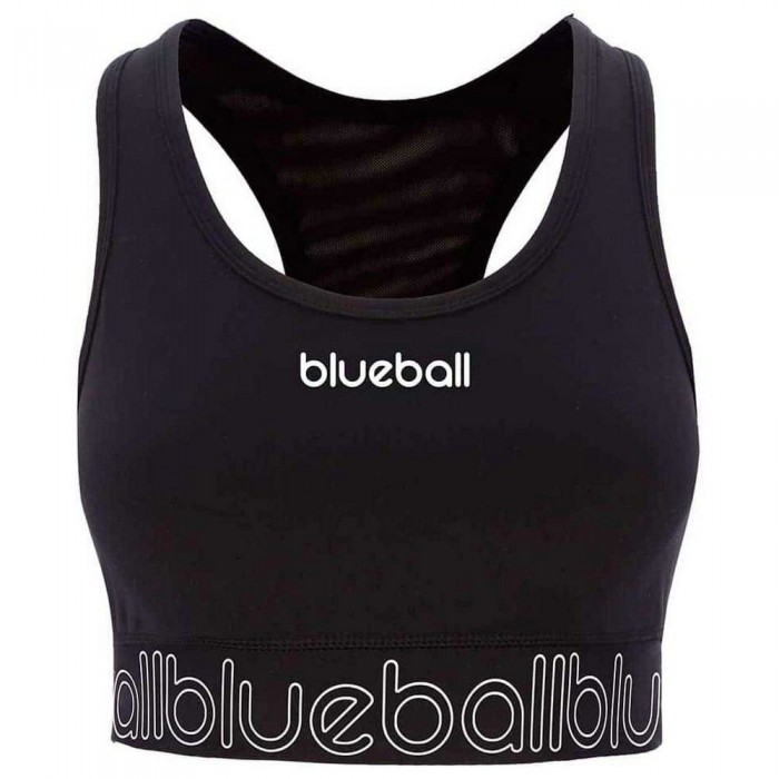 [해외]Blueball Sport 부드러운 스포츠 브라 로고 12138547204 Black