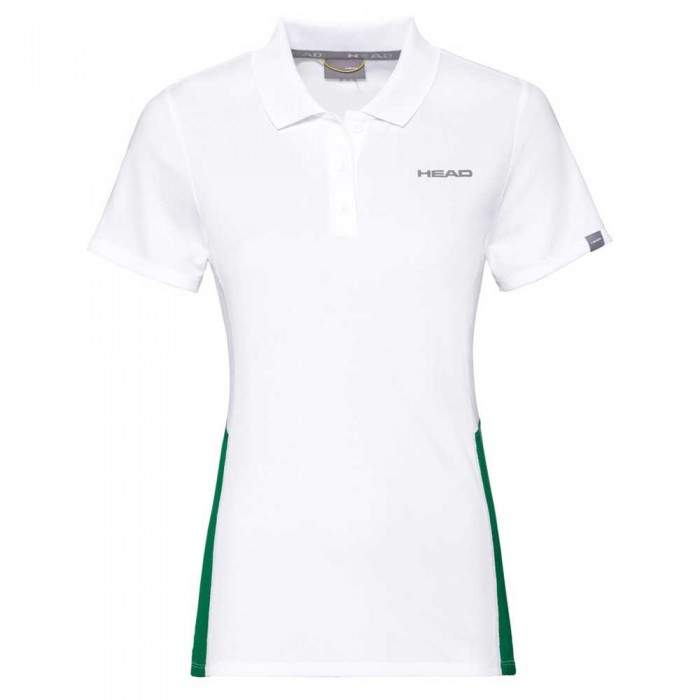 [해외]헤드 RACKET Club Tech Short Sleeve Polo Shirt 12139368183 White / Green