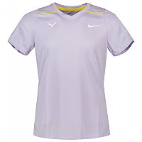[해외]나이키 Court Dri Fit Rafa Challenger Short Sleeve T-Shirt 12138838961 Violet Frost / Yellow Strike / White