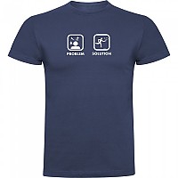 [해외]KRUSKIS 프로blem 솔루션 Smash 반팔 티셔츠 12139292696 Denim Blue