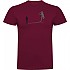 [해외]KRUSKIS Shadow 테니스 반팔 티셔츠 12139292867 Dark Red