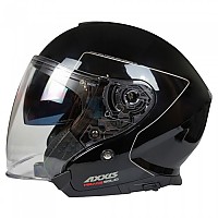 [해외]AXXIS OF504SV Mirage SV Solid Open Face Helmet 9139491185 Black