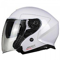 [해외]AXXIS OF504SV Mirage SV Solid Open Face Helmet 9139491189 White