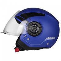 [해외]AXXIS OF513 Metro Solid Open Face Helmet 9139491206 Matt Blue