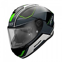 [해외]AXXIS FF112C Draken S Sonar B16 Full Face Helmet 9139512431 Matt Fluo Green
