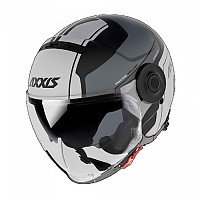 [해외]AXXIS OF509 SV Raven SV Milano A1 Open Face Helmet 9139512437 Matt White