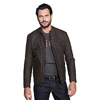 [해외]DMD Solo Rider Leather Jacket 9138774520 Olive