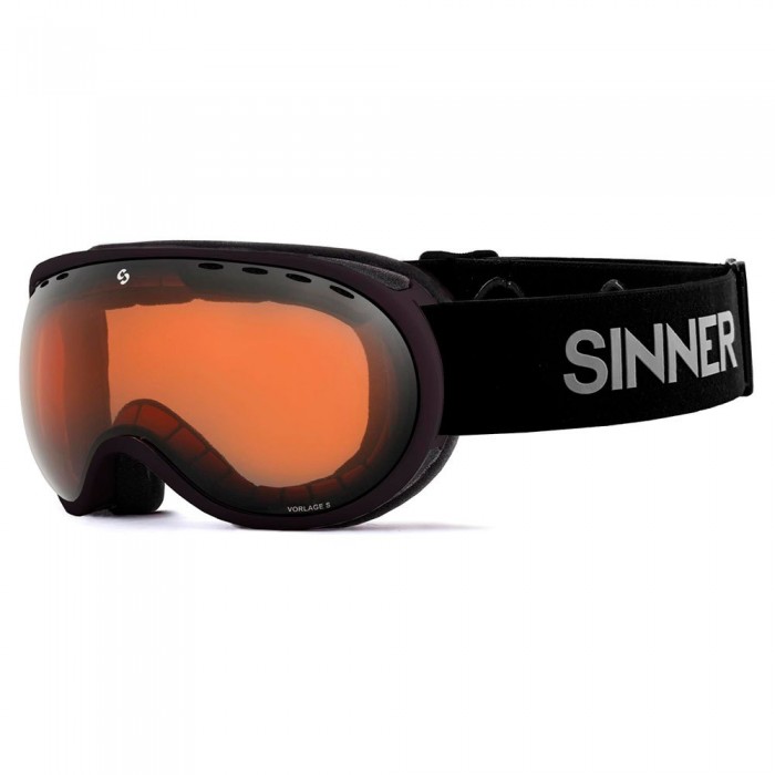 [해외]SINNER Vorlage S 스키 고글 5139169583 Matte Black / Grey