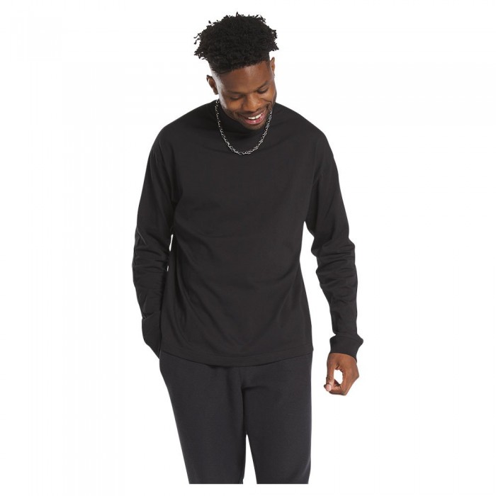 [해외]리복 CLASSICS Wardrobe Essentials Long Sleeve T-Shirt Black