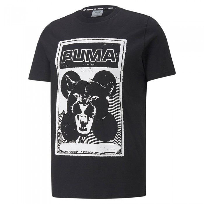[해외]푸마 Timeout SS 1 T-Shirt Puma Black