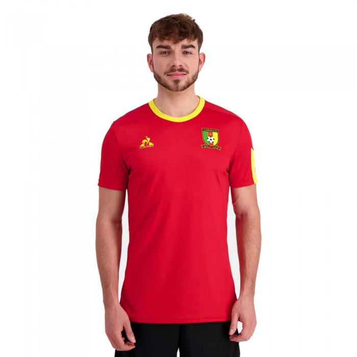 [해외]르꼬끄 Cameroun Training Short Sleeve T-Shirt 3138665797 Pure Red