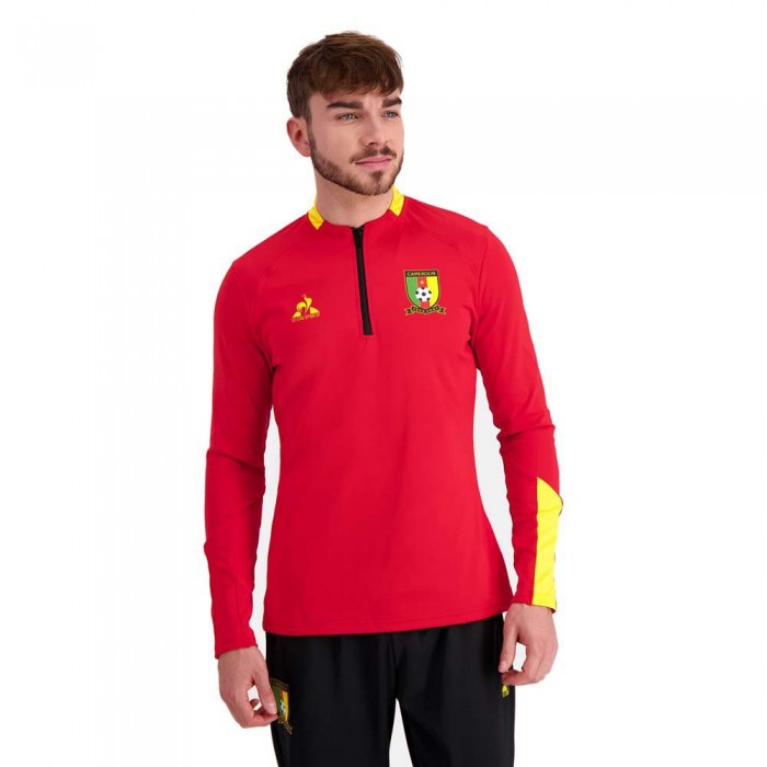[해외]르꼬끄 Cameroun Training Sweatshirt 3138665800 Pure Red