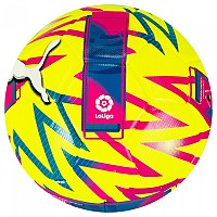 [해외]푸마 Orbita Laliga 1 Hyb Football Ball 3139003566 Lemon Tonic / Beetroot Purple / Blue Atoll