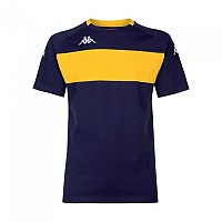 [해외]카파 Diago Short Sleeve T-Shirt 3138644483 Blue Marine / Yellow Chrome