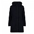 [해외]CMP Coat Fix Hood 32M3476 자켓 4139207123 Black Blue