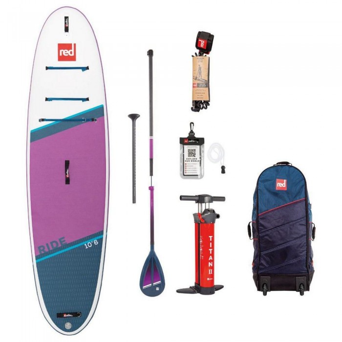 [해외]RED PADDLE CO 풍선 패들 서핑 세트 Ride 10´6´´ 14139484015 Purple