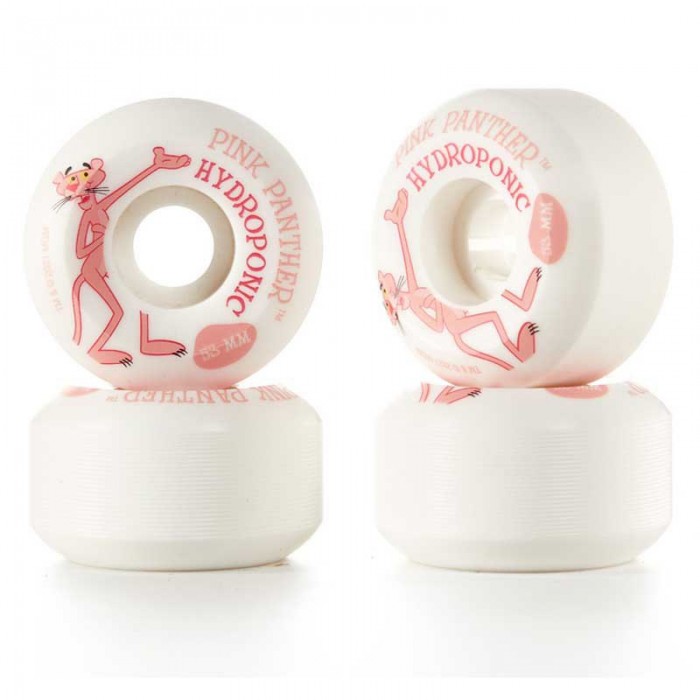 [해외]HYDROPONIC 스케이트 바퀴 Pink Panther 53 mm 14139525314 White